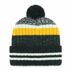 Pittsburgh Steelers '47 Quiver Cuffed Knit Hat with Pom - 47 brand