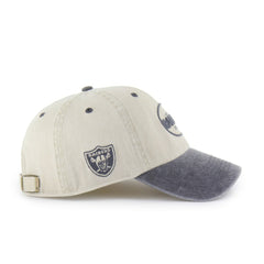 Las Vegas Raiders '47 Breaking Trail Clean Up Adjustable Hat - Khaki - 47 brand