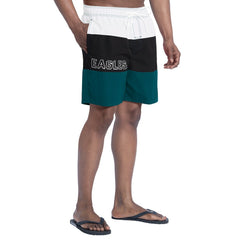 Philadelphia Eagles G-III Sports by Carl Banks Sunrise Volley Swim Shorts - Midnight Green/Black - NFL