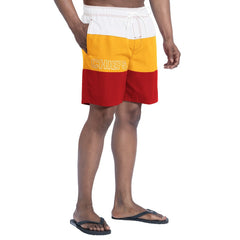 Kansas City Chiefs G-III Sports by Carl Banks Sunrise Volley Swim Shorts - Red/Gold - NFL