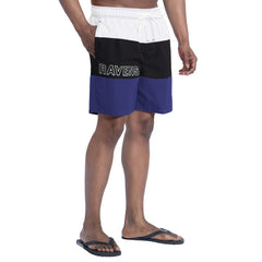 Baltimore Ravens G-III Sports by Carl Banks Sunrise Volley Swim Shorts - Purple/Black - NFL