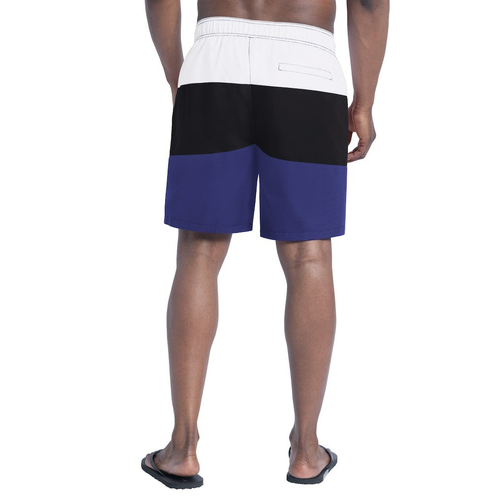 Baltimore Ravens G-III Sports by Carl Banks Sunrise Volley Swim Shorts - Purple/Black - NFL