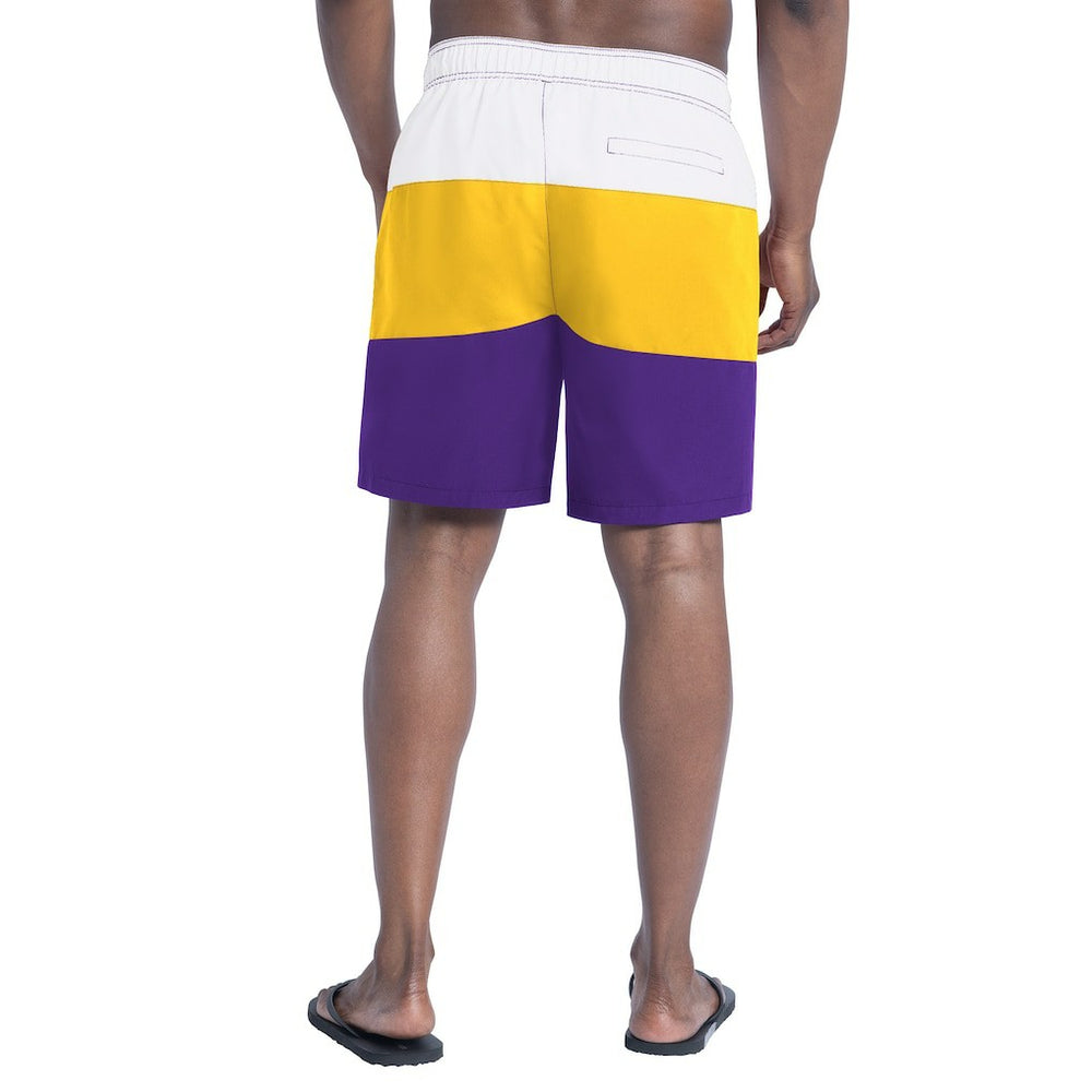 Minnesota Vikings G-III Sports by Carl Banks Sunrise Volley Swim Shorts - Purple/Gold - NFL