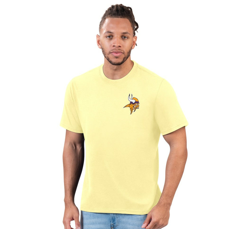 Minnesota Vikings Margaritaville Wastin' Away T-Shirt - Yellow - NFL