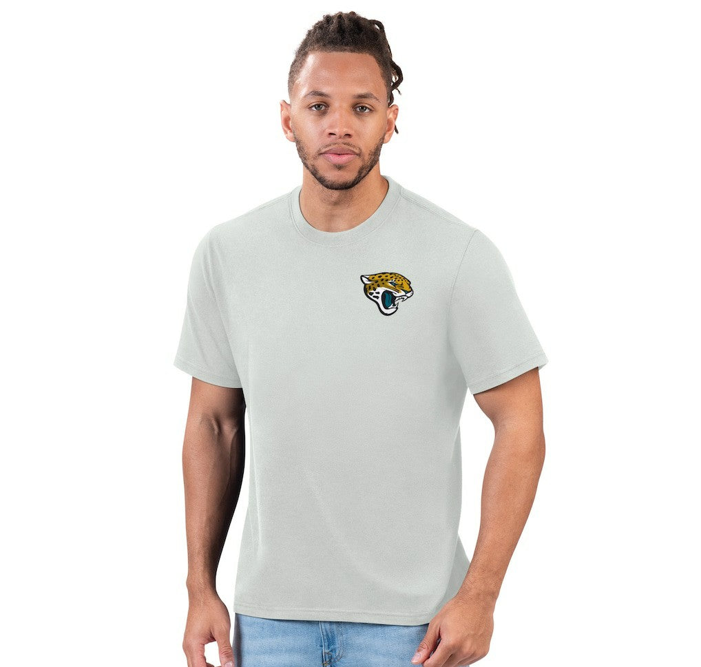 Jacksonville Jaguars Margaritaville Wastin' Away T-Shirt - Gray - NFL