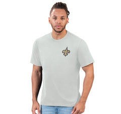 New Orleans Saints Margaritaville Wastin' Away T-Shirt - Gray - NFL