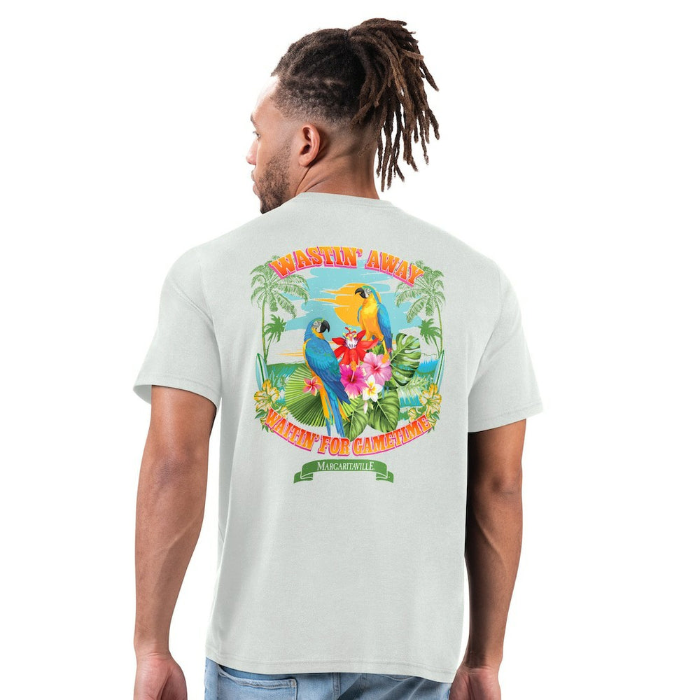 Washington Commanders Margaritaville Wastin' Away T-Shirt - Gray - NFL