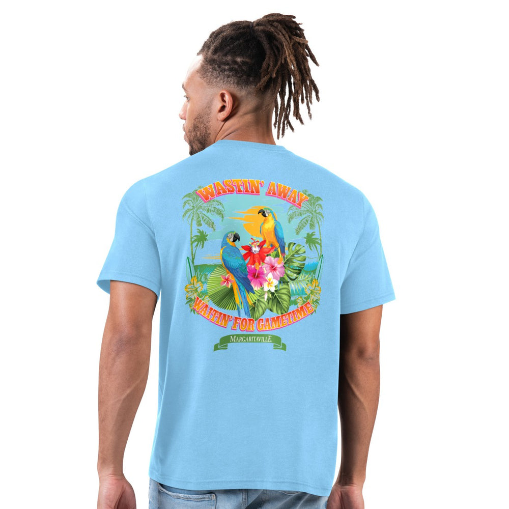Seattle Seahawks Margaritaville Wastin' Away T-Shirt - Light Blue - NFL