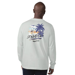 Baltimore Ravens Margaritaville It's Five O'Clock Somewhere Long Sleeve T-Shirt - Gray - NFL