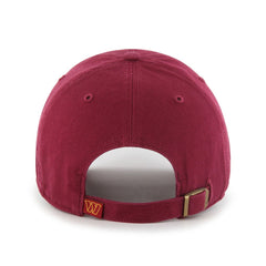 Washington Commanders '47 Cleanup Adjustable Hat - Burgundy - 47 brand