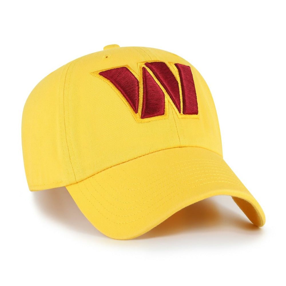 Washington Commanders '47 Cleanup Adjustable Hat - Gold - 47 brand