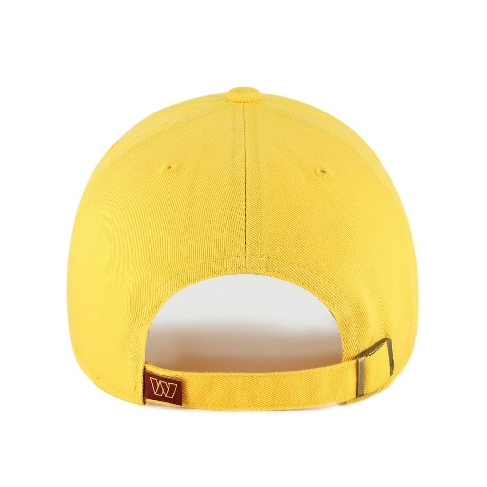 Washington Commanders '47 Cleanup Adjustable Hat - Gold - 47 brand