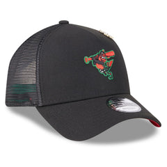 Baltimore Orioles New Era 2025 Big League Chew A-Frame 9FORTY Adjustable Trucker Hat Sale