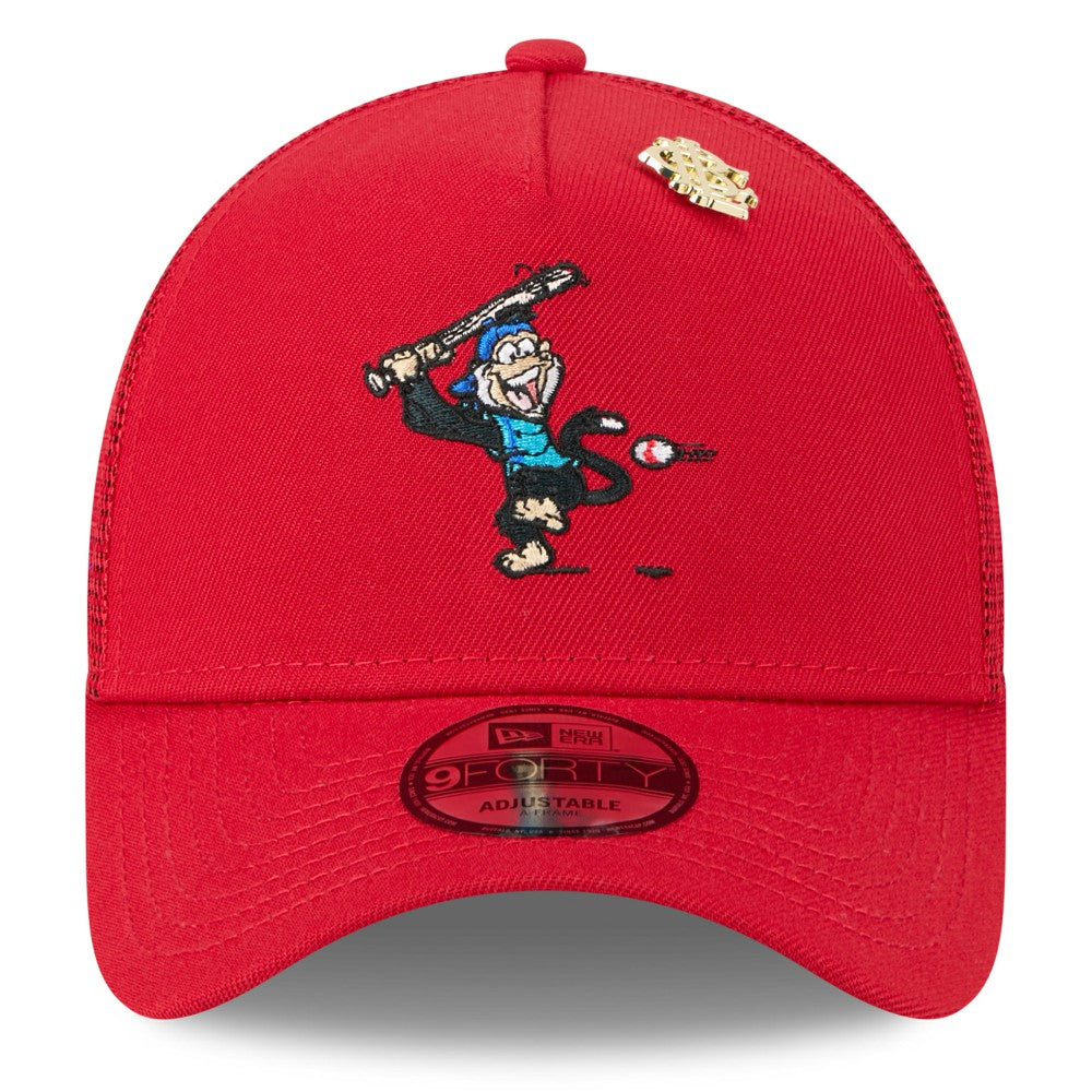 Los Angeles Angels New Era 2025 Big League Chew A-Frame 9FORTY Adjustable Trucker Hat Online