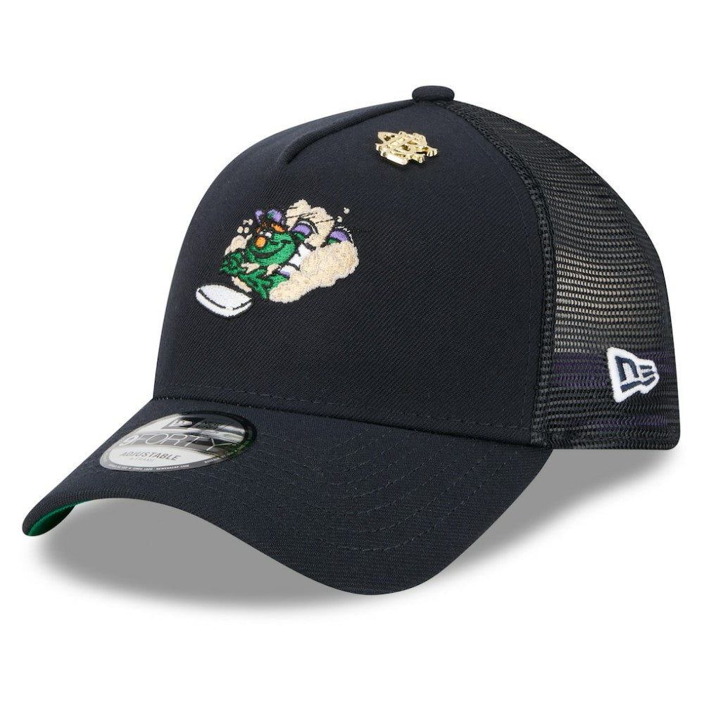 Boston Red Sox New Era 2025 Big League Chew A-Frame 9FORTY Adjustable Trucker Hat Discount