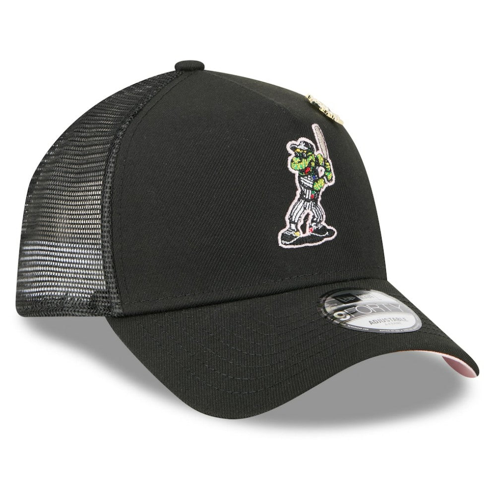 Chicago White Sox New Era 2025 Big League Chew A-Frame 9FORTY Adjustable Trucker Hat for sale