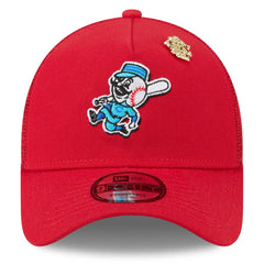 Cincinnati Reds New Era 2025 Big League Chew A-Frame 9FORTY Adjustable Trucker Hat Outlet