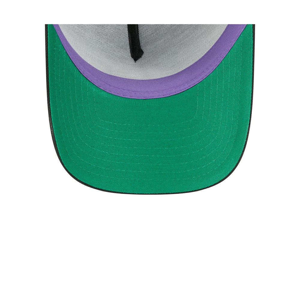 Miami Marlins New Era 2025 Big League Chew A-Frame 9FORTY Adjustable Trucker Hat Discount