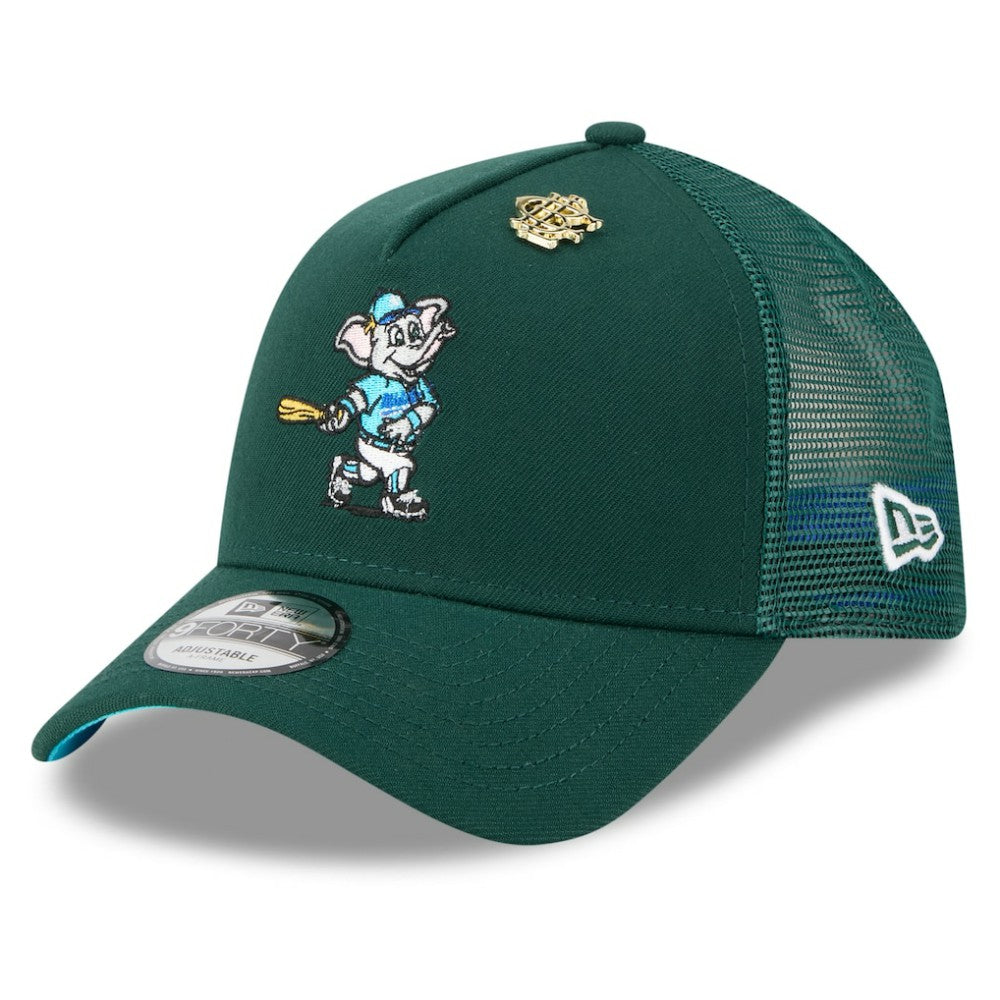 Athletics New Era 2025 Big League Chew A-Frame 9FORTY Adjustable Trucker Hat Online