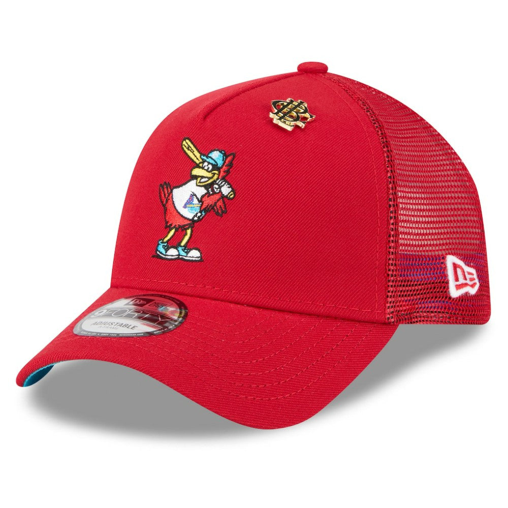 St. Louis Cardinals New Era 2025 Big League Chew A-Frame 9FORTY Adjustable Trucker Hat Online