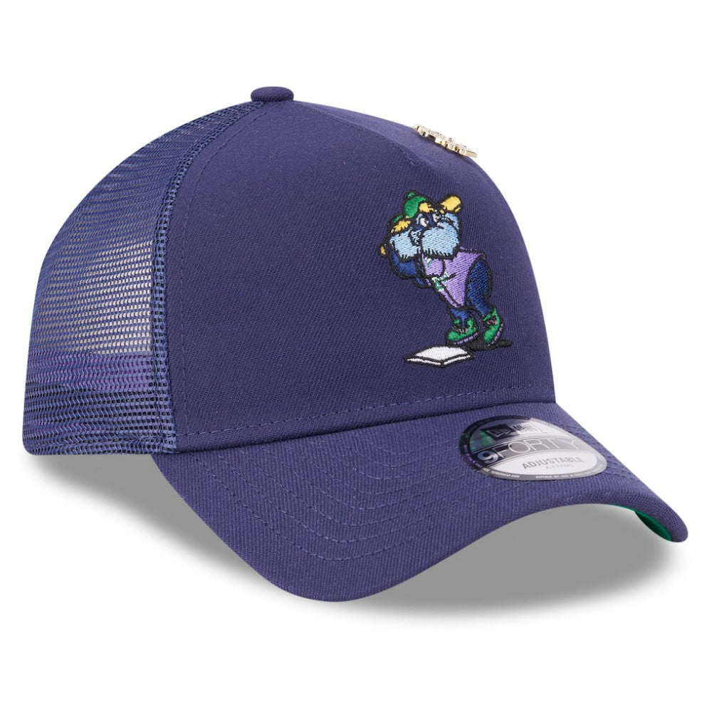 Tampa Bay Rays New Era 2025 Big League Chew A-Frame 9FORTY Adjustable Trucker Hat Discount
