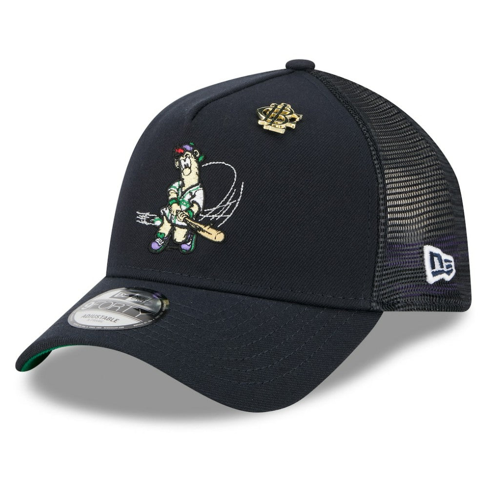 Atlanta Braves New Era 2025 Big League Chew A-Frame 9FORTY Adjustable Trucker Hat Sale