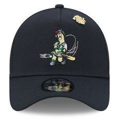 Atlanta Braves New Era 2025 Big League Chew A-Frame 9FORTY Adjustable Trucker Hat Sale