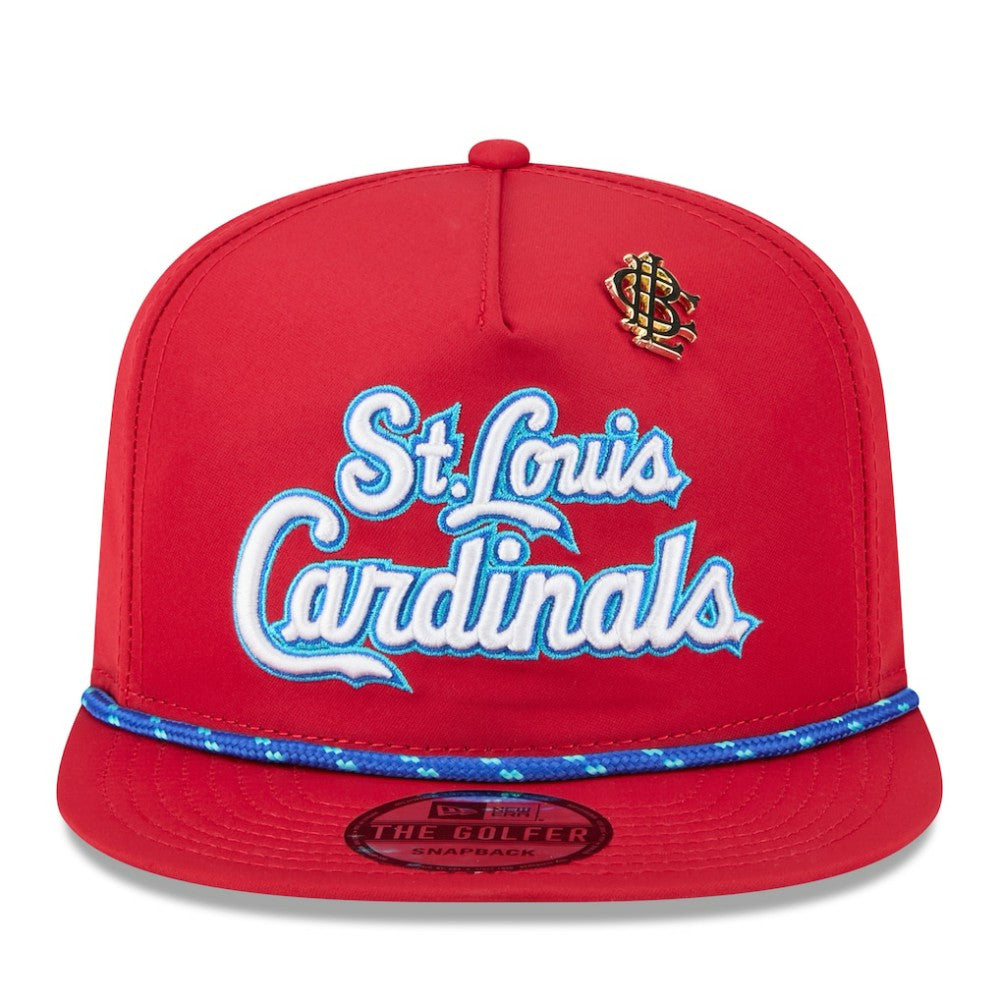 St. Louis Cardinals New Era 2025 Big League Chew Golfer Snapback Hat Outlet