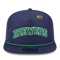 Milwaukee Brewers New Era 2025 Big League Chew Golfer Snapback Hat Sale