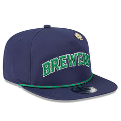 Milwaukee Brewers New Era 2025 Big League Chew Golfer Snapback Hat Sale
