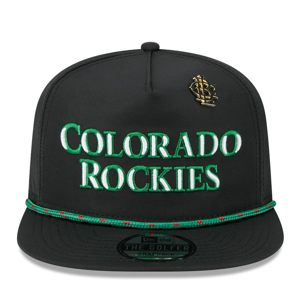 Colorado Rockies New Era 2025 Big League Chew Golfer Snapback Hat Online