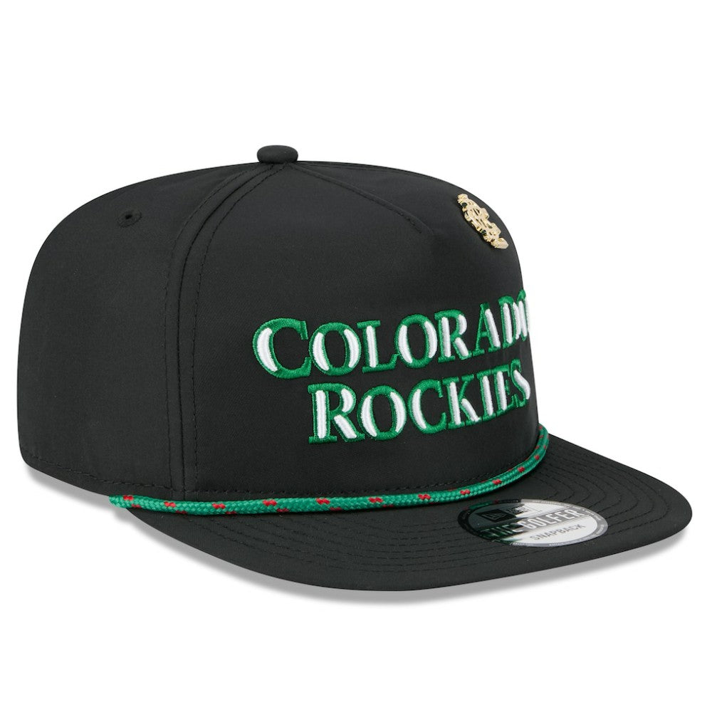 Colorado Rockies New Era 2025 Big League Chew Golfer Snapback Hat Online