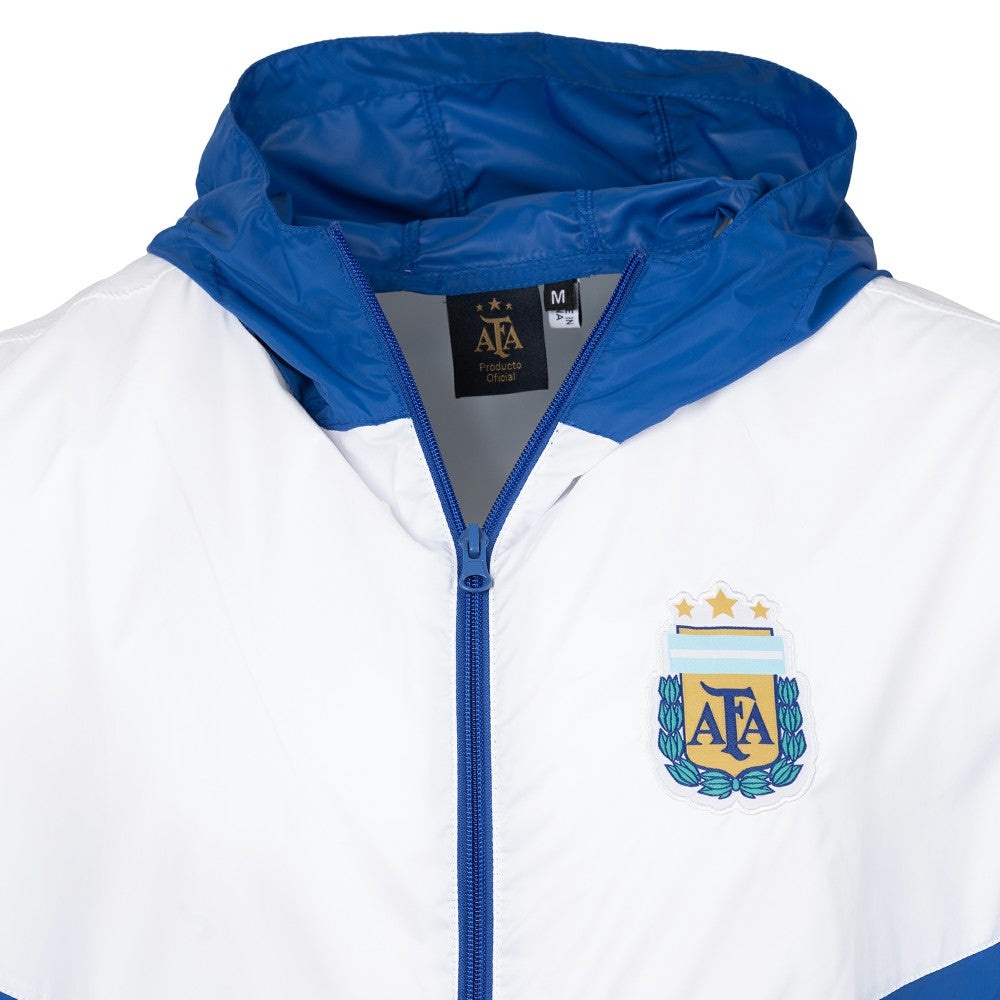 Argentina National Team Block Pro Full-Zip Windbreaker Jacket Royal