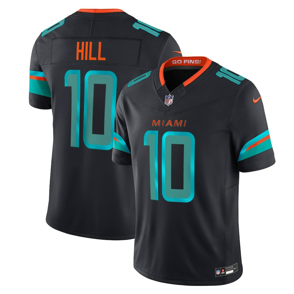 Tyreek Hill Miami Dolphins 2025 Rivalries Collection Limited Jersey - Pitch Blue - Nike