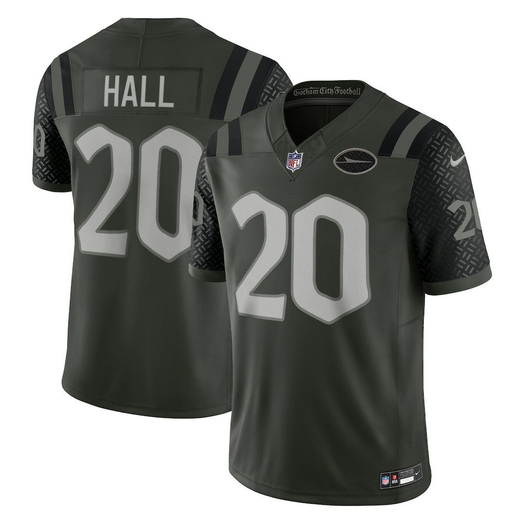 Breece Hall New York Jets 2025 Rivalries Collection Limited Jersey - Gotham Green - Nike