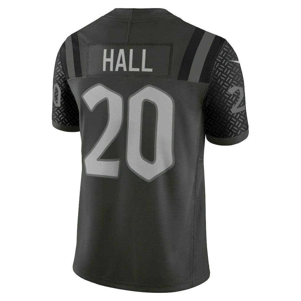 Breece Hall New York Jets 2025 Rivalries Collection Limited Jersey - Gotham Green - Nike