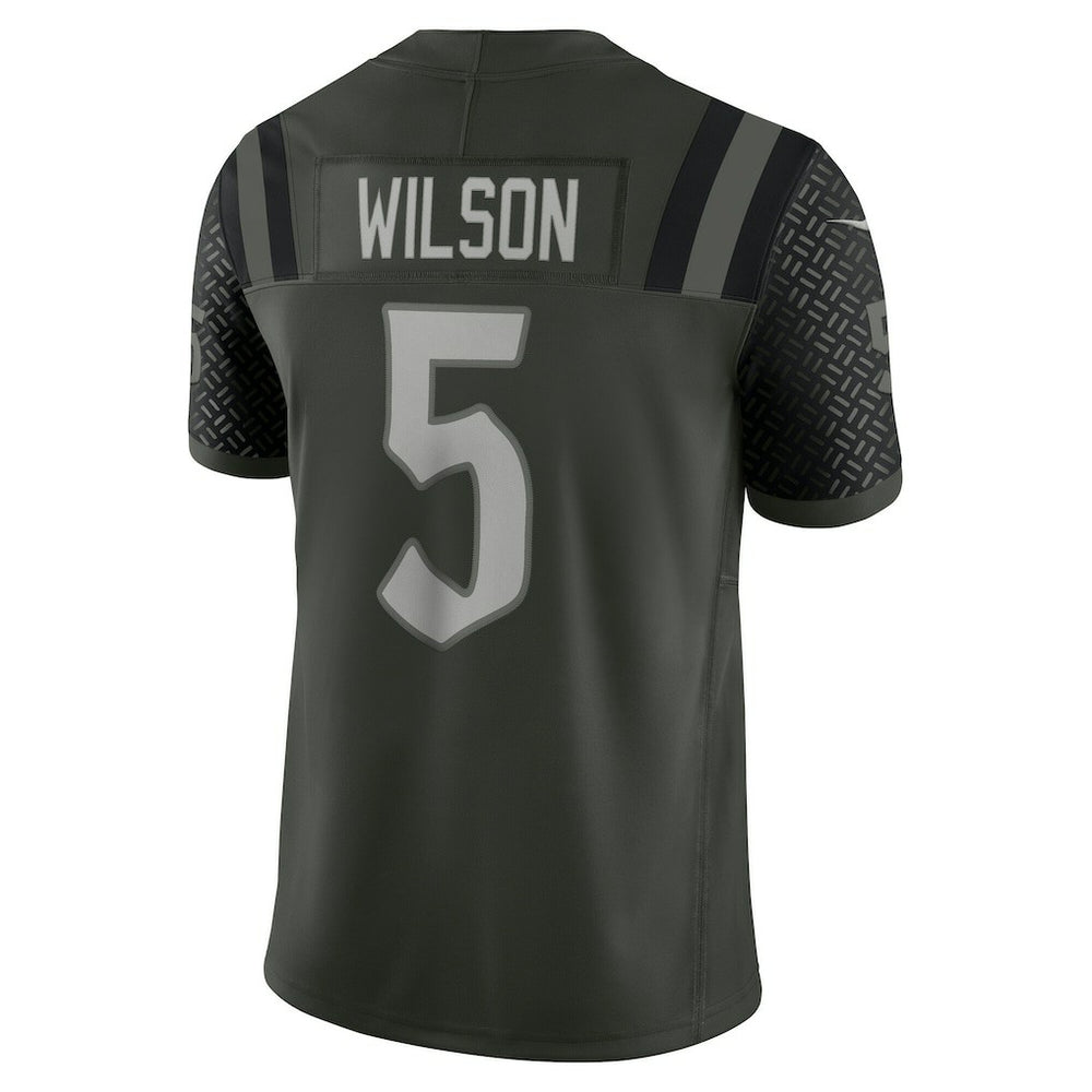 Garrett Wilson New York Jets 2025 Rivalries Collection Limited Jersey - Gotham Green - Nike