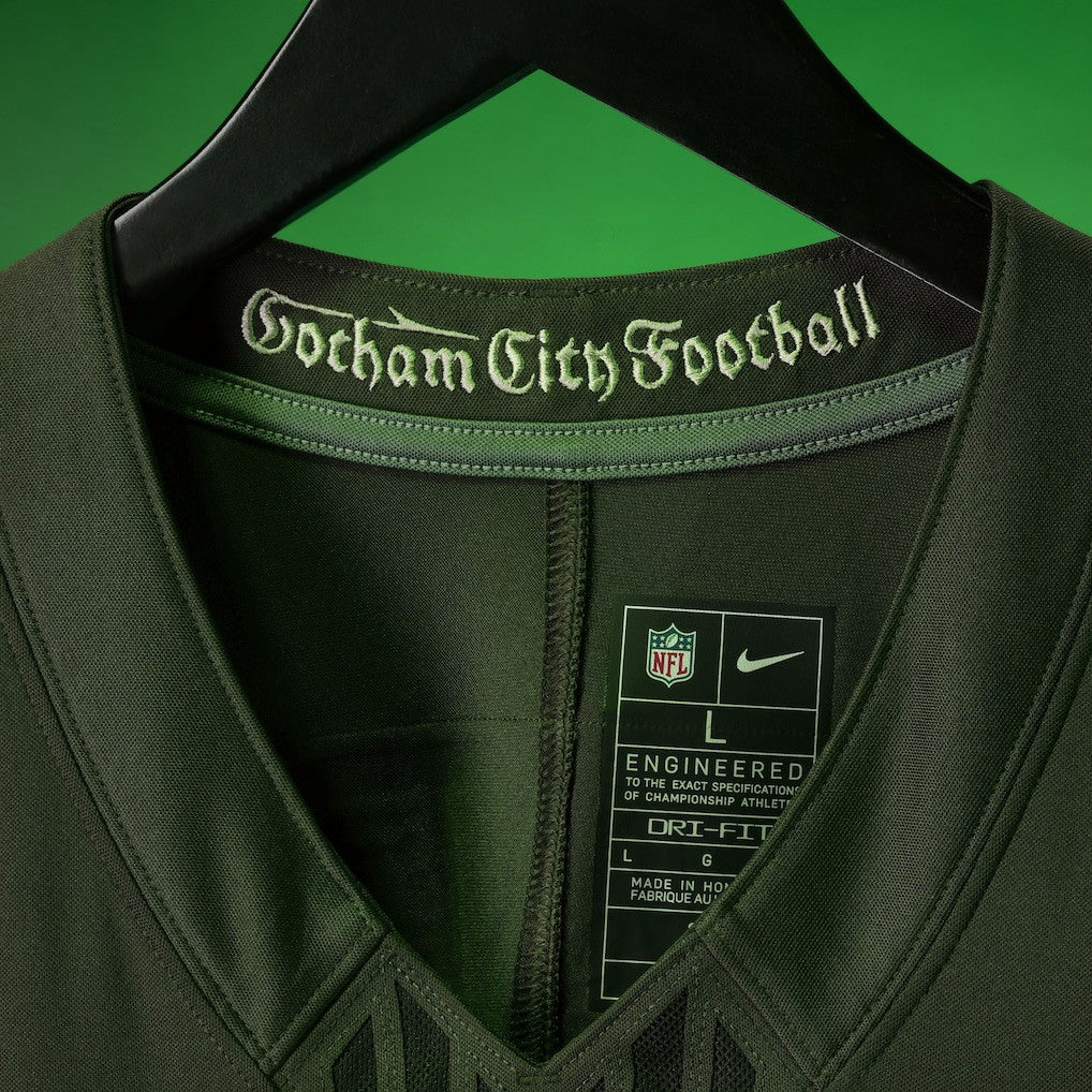 Garrett Wilson New York Jets 2025 Rivalries Collection Limited Jersey - Gotham Green - Nike
