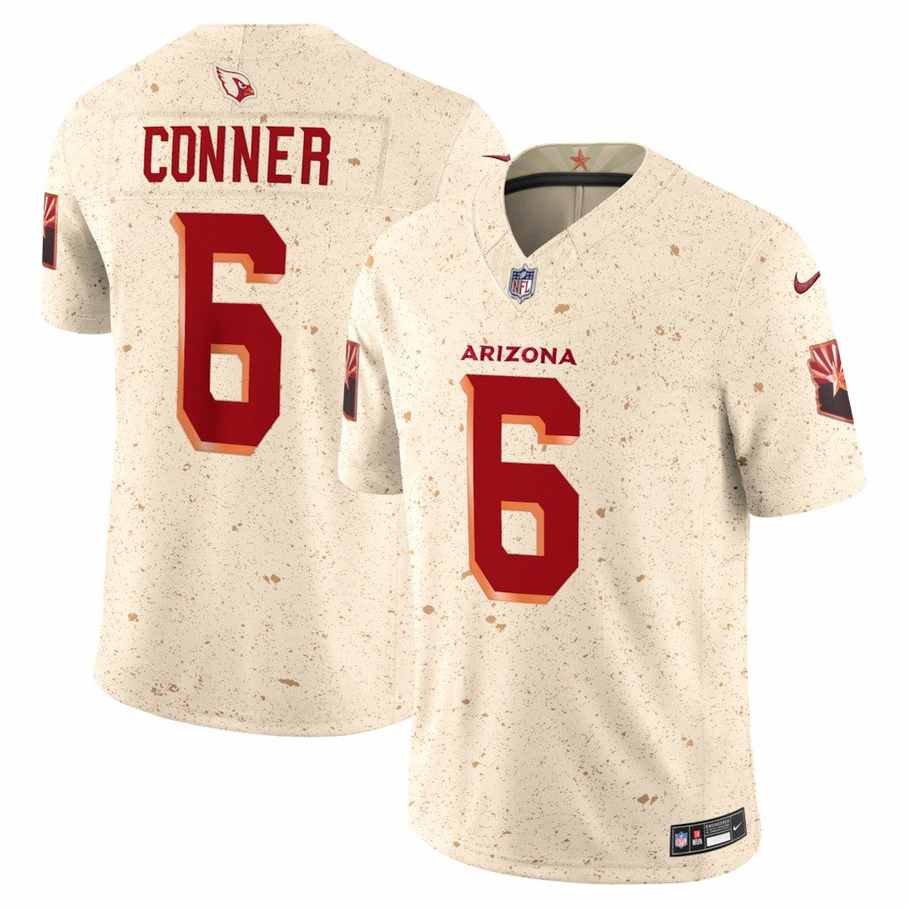 James Conner Arizona Cardinals 2025 Rivalries Collection Limited Jersey - Natural - Nike