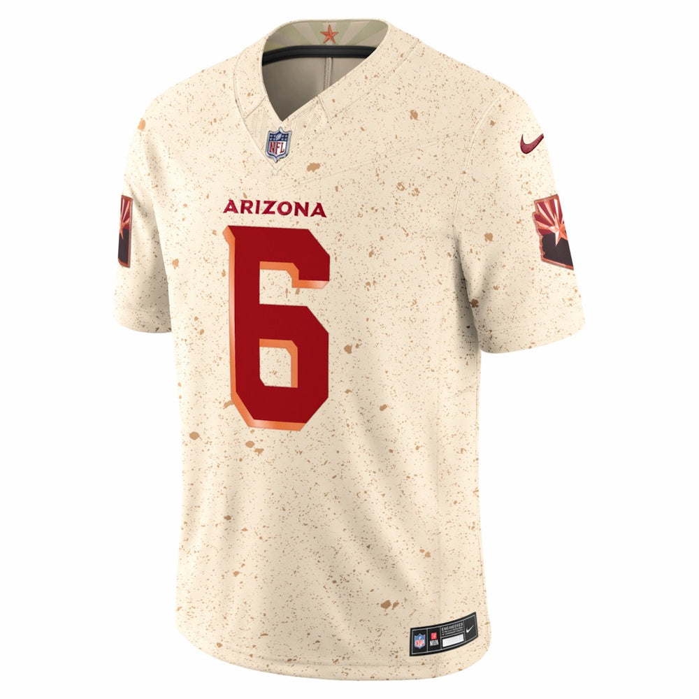 James Conner Arizona Cardinals 2025 Rivalries Collection Limited Jersey - Natural - Nike