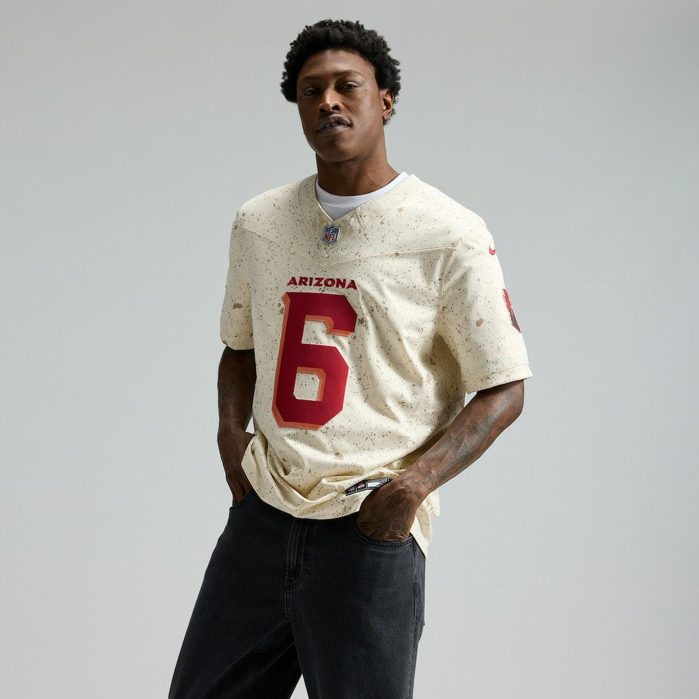 James Conner Arizona Cardinals 2025 Rivalries Collection Limited Jersey - Natural - Nike