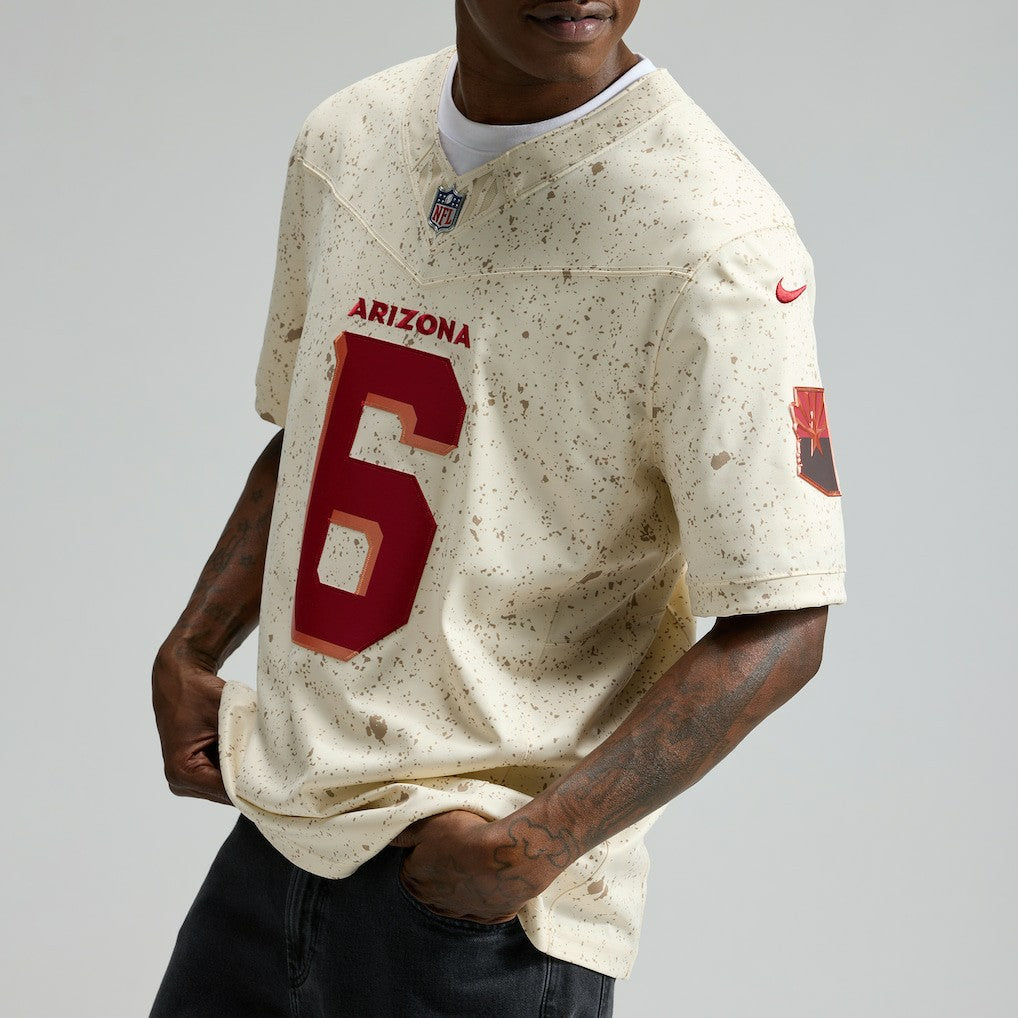 James Conner Arizona Cardinals 2025 Rivalries Collection Limited Jersey - Natural - Nike