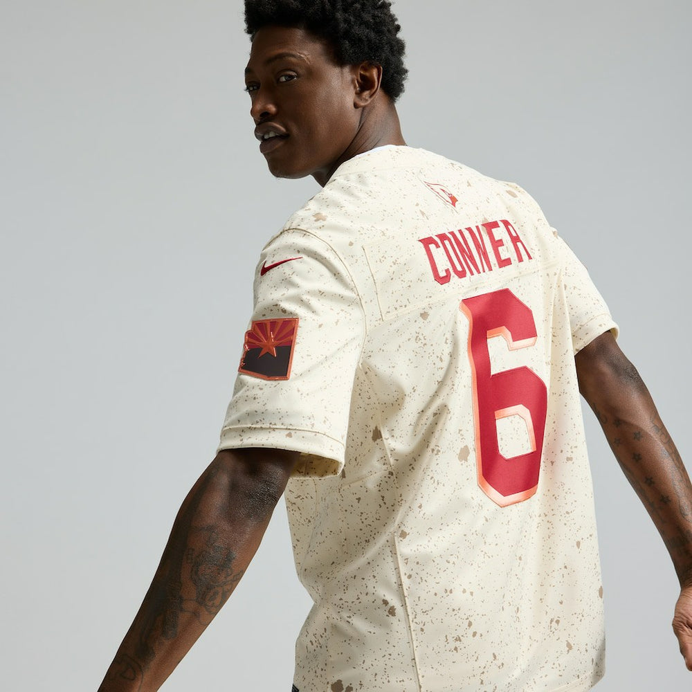 James Conner Arizona Cardinals 2025 Rivalries Collection Limited Jersey - Natural - Nike
