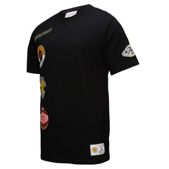 Golden State Warriors Black Out Collection Vintage Premium T-Shirt Black
