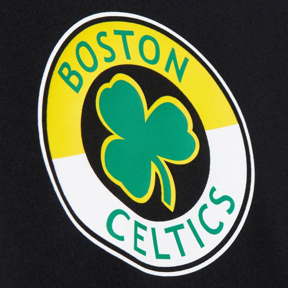 Boston Celtics Black Out Collection Vintage Premium T-Shirt Black