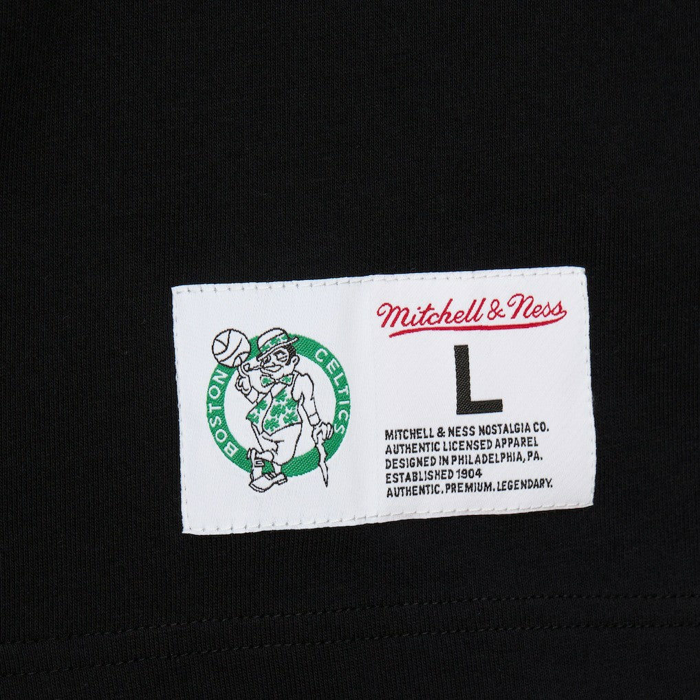 Boston Celtics Black Out Collection Vintage Premium T-Shirt Black
