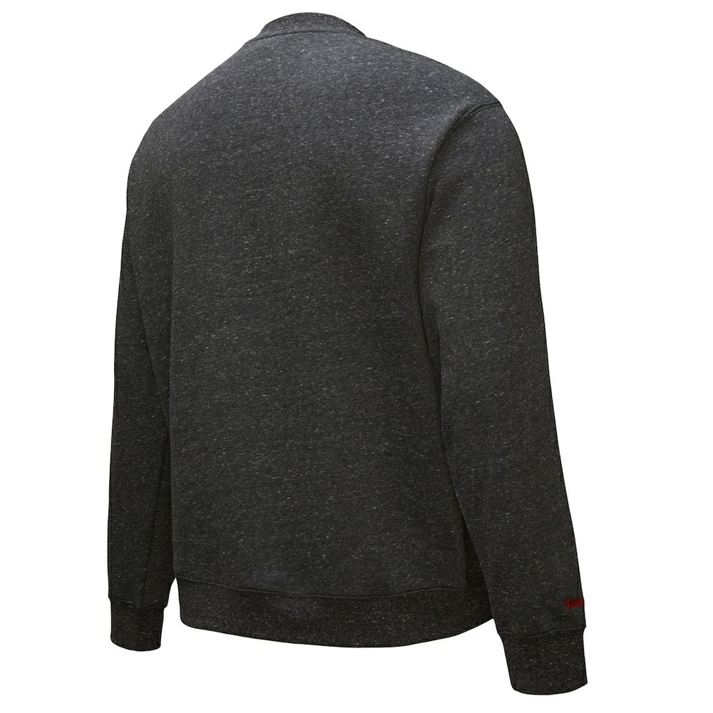Chicago Bulls Hardwood Classics Blackout Collection Snow Washed Pullover Sweatshirt Black