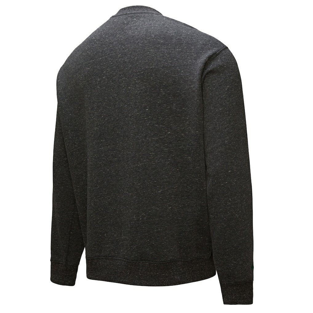 Boston Celtics Hardwood Classics Blackout Collection Snow Washed Pullover Sweatshirt Black