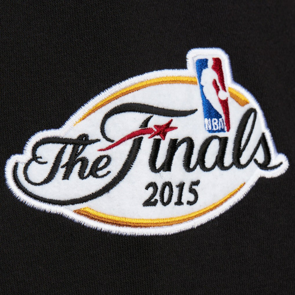 Mitchell & Ness Golden State Warriors Hardwood Classics Blackout Collection Pullover Hoodie Black