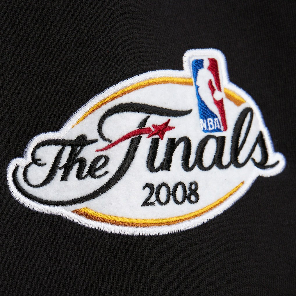 Mitchell & Ness Boston Celtics Hardwood Classics Blackout Collection Pullover Hoodie Black